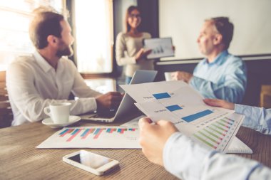 çalışan iş adamları