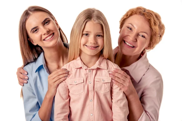 Mormor, Mamma och liten flicka — Stockfoto