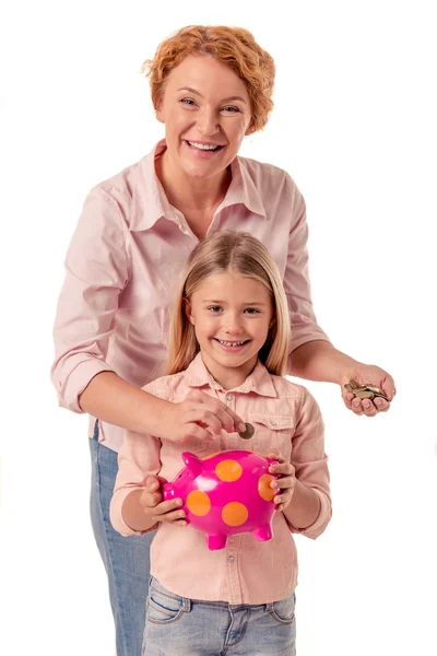 Abuela y niña —  Fotos de Stock