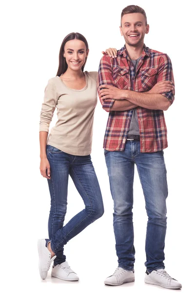 Beautiful young couple — Stock Photo, Image