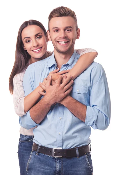 Beautiful young couple — Stock Photo, Image