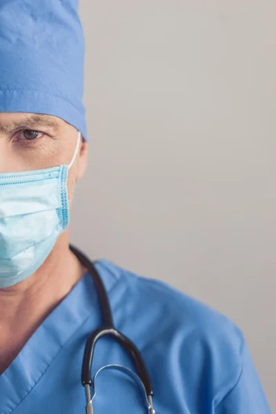 Handsome mature doctor — Stock Photo, Image