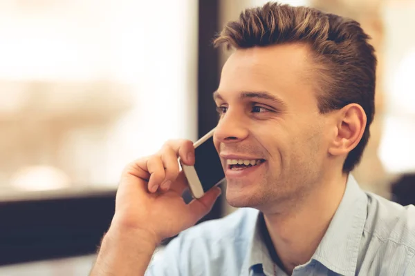 Young businessman working Stock Picture