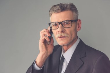 Handsome mature businessman 