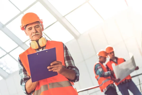 Construction Industry workers — Stock Photo, Image
