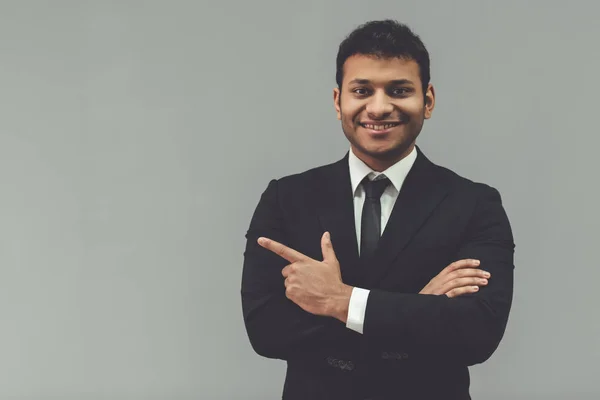 Afro-Amerikaans zakenman — Stockfoto