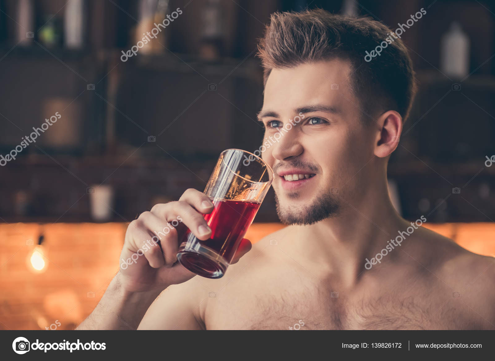 sexy naakte Cola