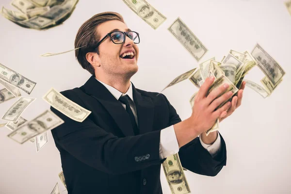 Handsome rich guy — Stock Photo, Image