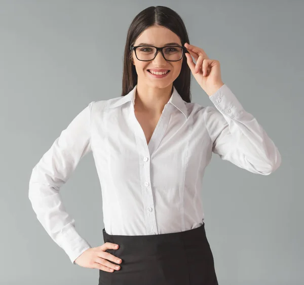 Attractive business woman — Stock Photo, Image