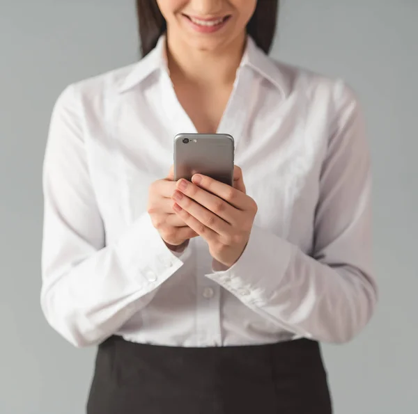 Atractiva mujer de negocios —  Fotos de Stock