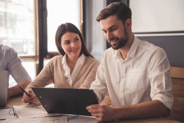 çalışan iş adamları