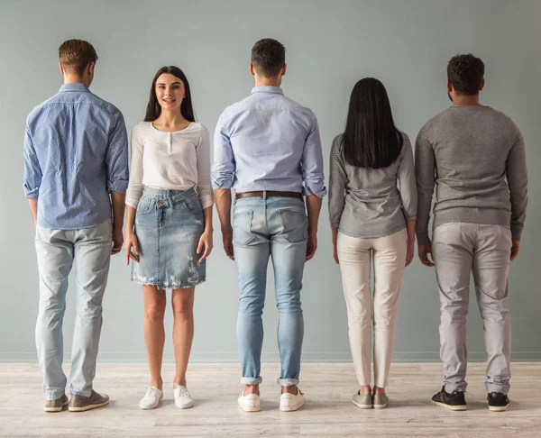 Beautiful young people — Stock Photo, Image