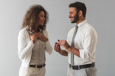 Güzel Afro Amerikan Çift