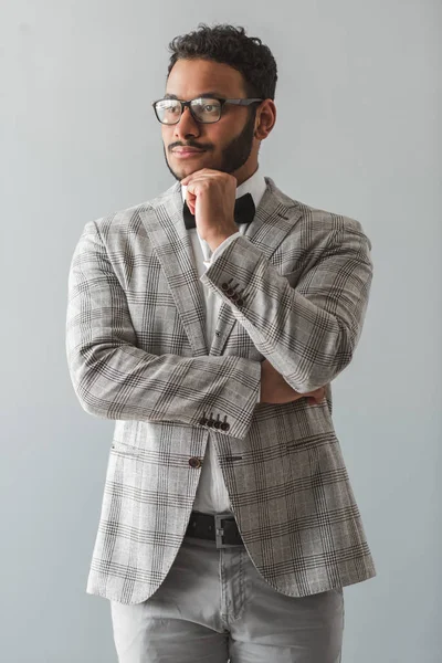 Eleganta Afro amerikansk kille — Stockfoto