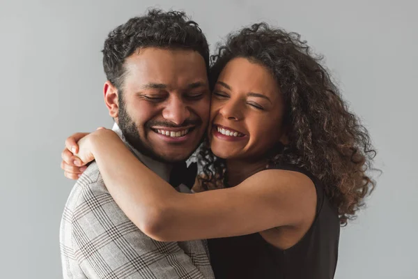 Bella coppia afro-americana — Foto Stock