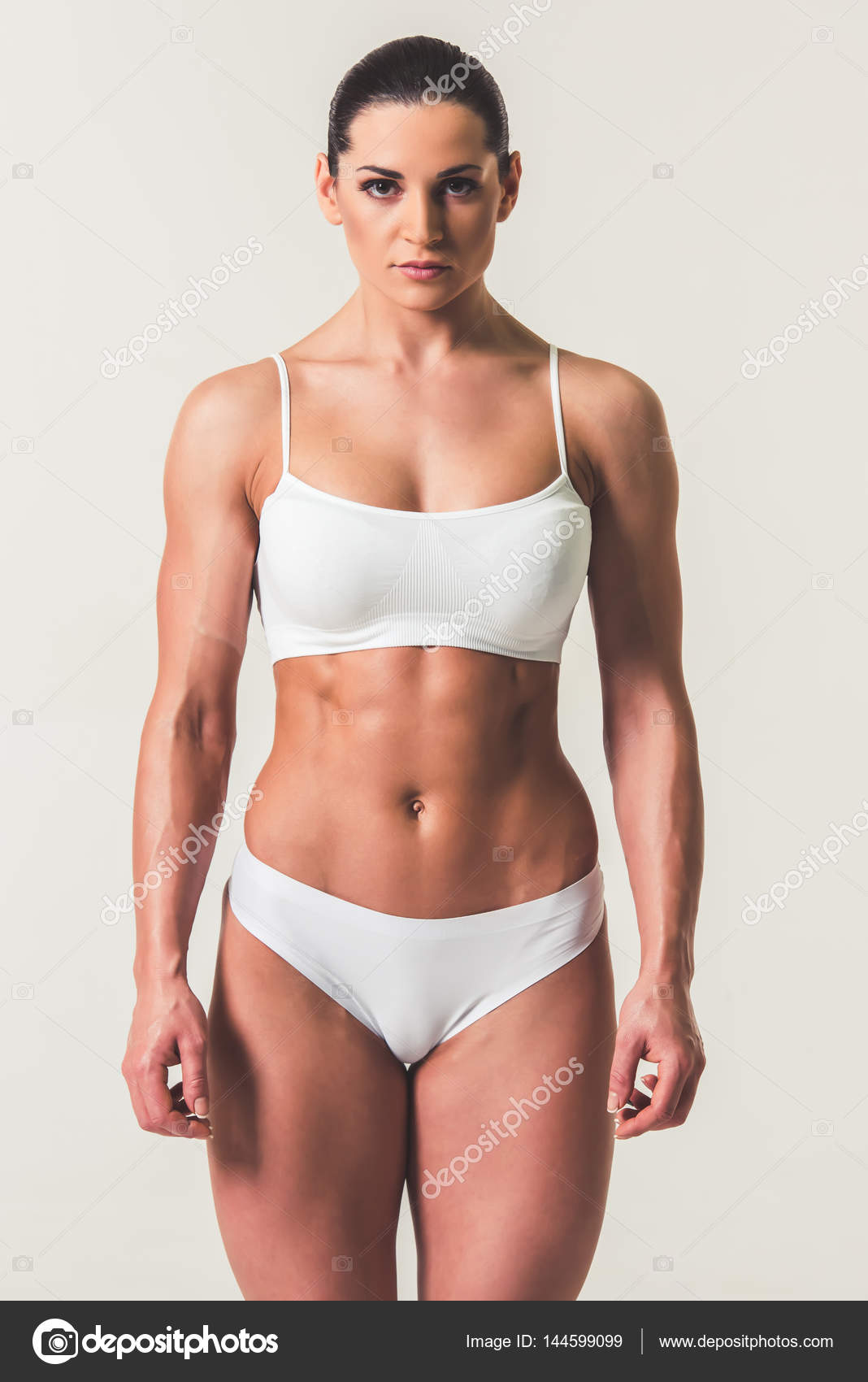 Beautiful strong woman Stock Photo by ©vadimphoto1@gmail.com 144599099