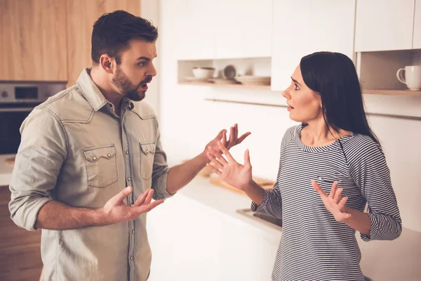 Paar im Streit — Stockfoto