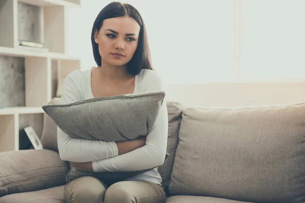 Meisje op de psycholoog — Stockfoto