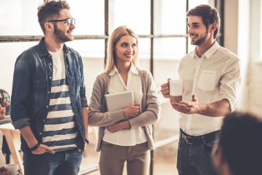 çalışan iş adamları