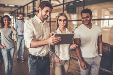 çalışan iş adamları