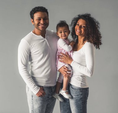 Afro Amerikan ailesi