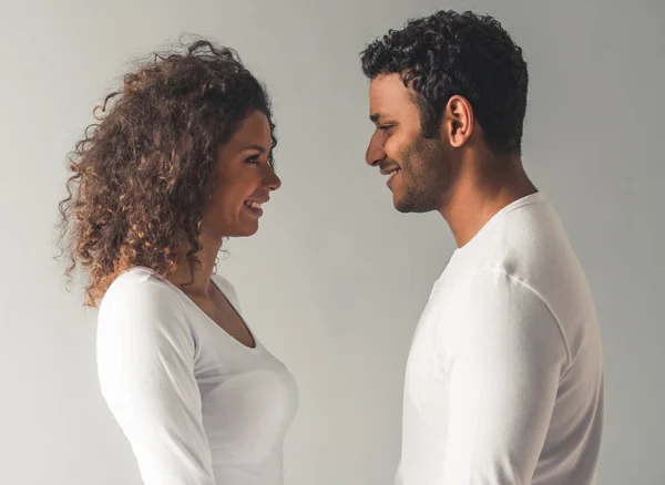 Afro American couple — Stock Photo, Image