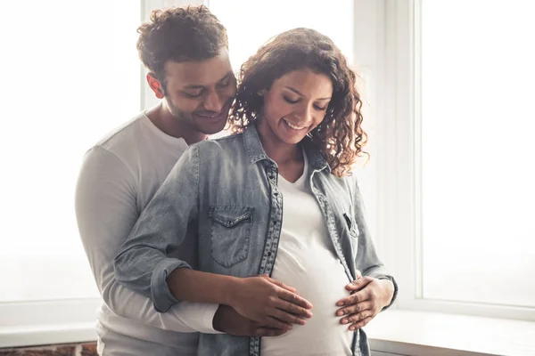 Afroamerikanisches Paar — Stockfoto