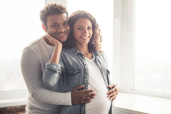 Afro American couple — Stock Photo, Image