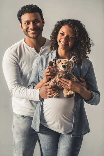 Afro American couple — Stock Photo, Image