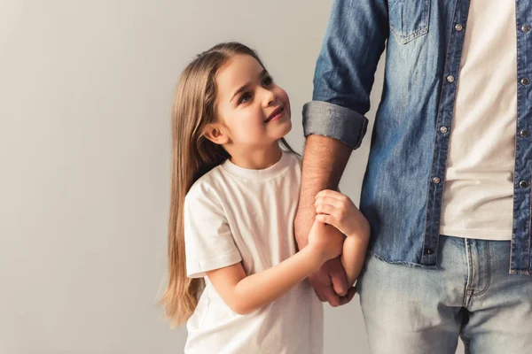 Padre e hija — Foto de Stock