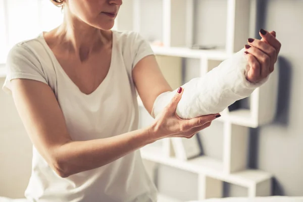 Mujer con trauma —  Fotos de Stock