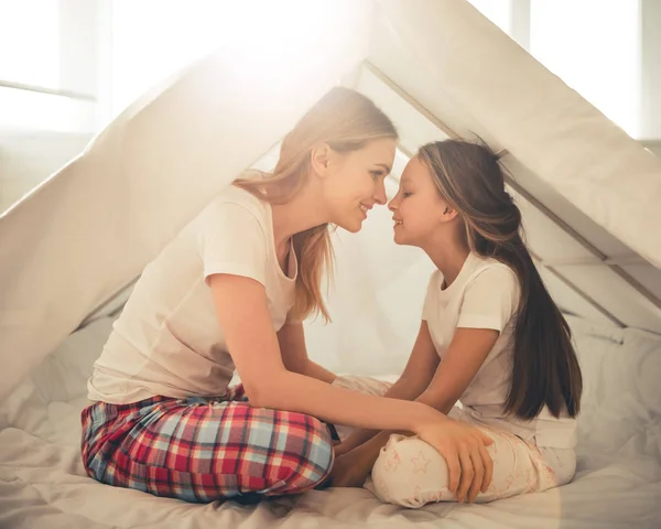 Maman et fille — Photo