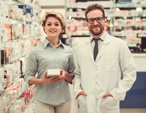 At the pharmacy — Stock Photo, Image