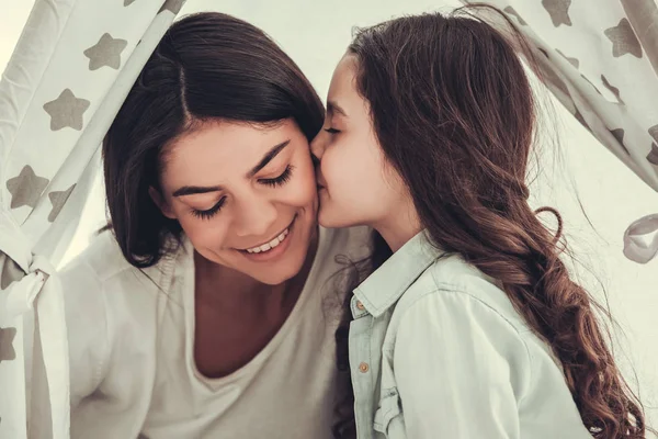 Moeder en dochter — Stockfoto