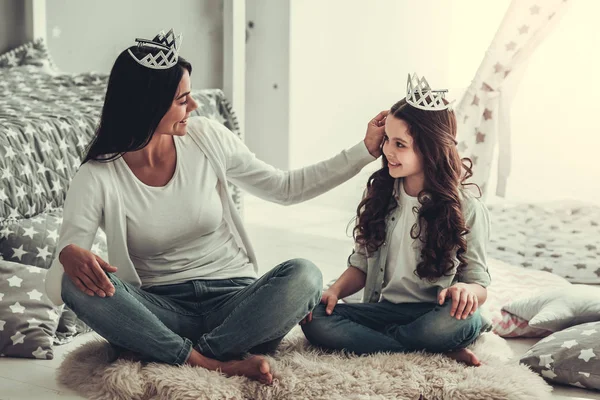 Maman et fille — Photo