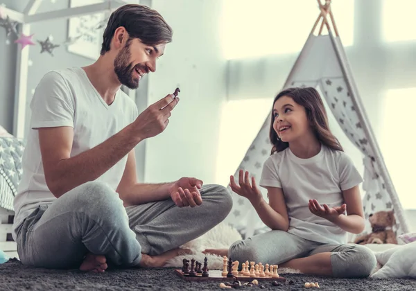 Pappa och dotter — Stockfoto