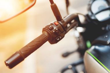 Bu modern elektrikli motosiklet olduğunu.