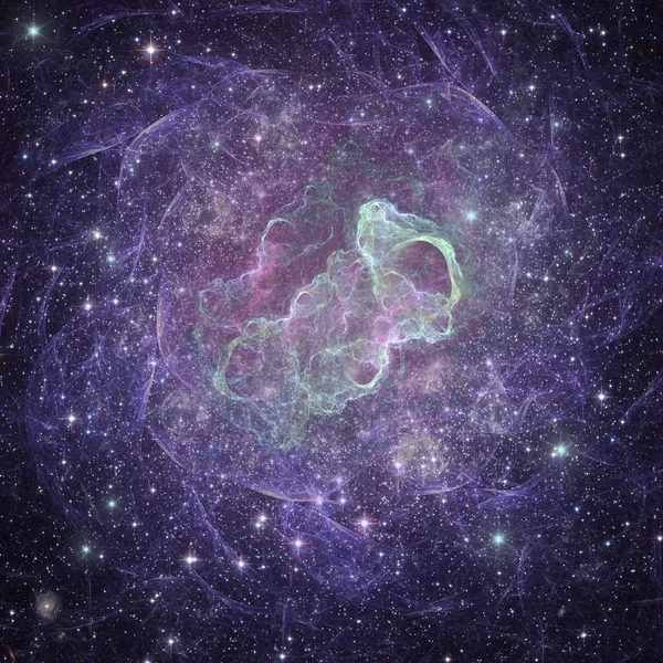 Vědecké Pozadí Abstraktní Planeta Vesmíru Mlhovina Hvězd Prvky Tohoto Obrazu — Stock fotografie