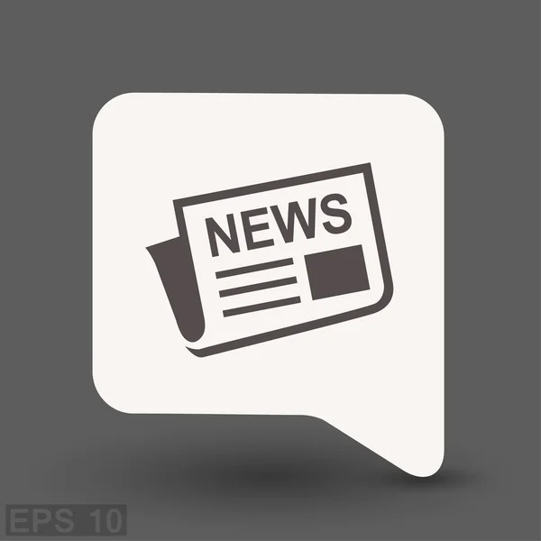 News icon for design. — Stock Vector