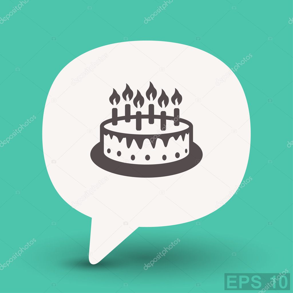 誕生日ケーキの絵文字 ストックベクター C Hristianin 誕生日ケーキの絵文字 ストックベクター C Hristianin