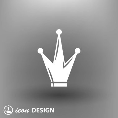 Taç basit simgesi