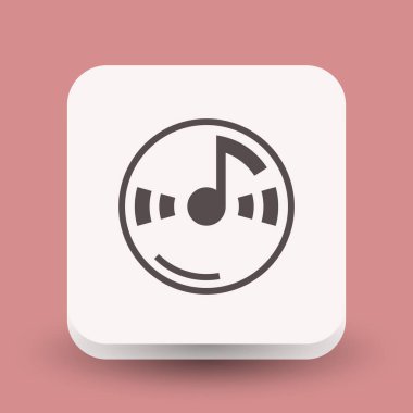 Müzik Not CD'sinde Resim