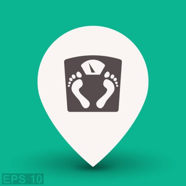 Ekibimizi banyo ölçek simgesi 