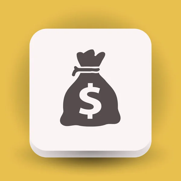 Design of money icon — Stock Vector