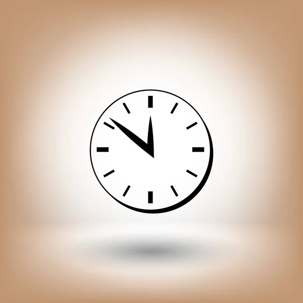 Pictograph van klokpictogram — Stockvector