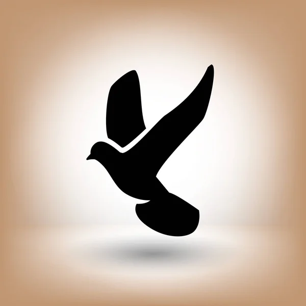 Design av fågel-ikonen — Stock vektor
