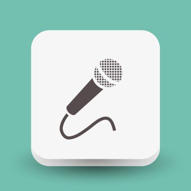 Microphone icon  for design. 