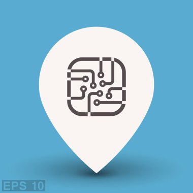 Ekibimizi devre kartı kavramı simgesinin