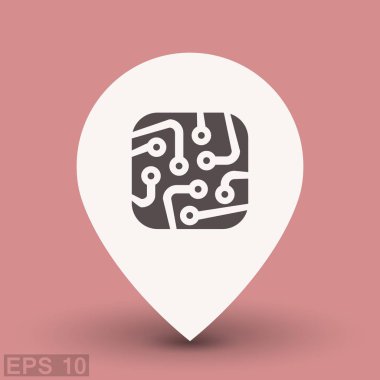 Ekibimizi devre kartı kavramı simgesinin