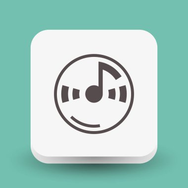 Müzik Not CD'sinde Resim